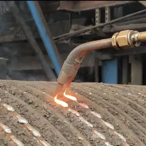 Repair of roll using SMK Repair of roll using SMK