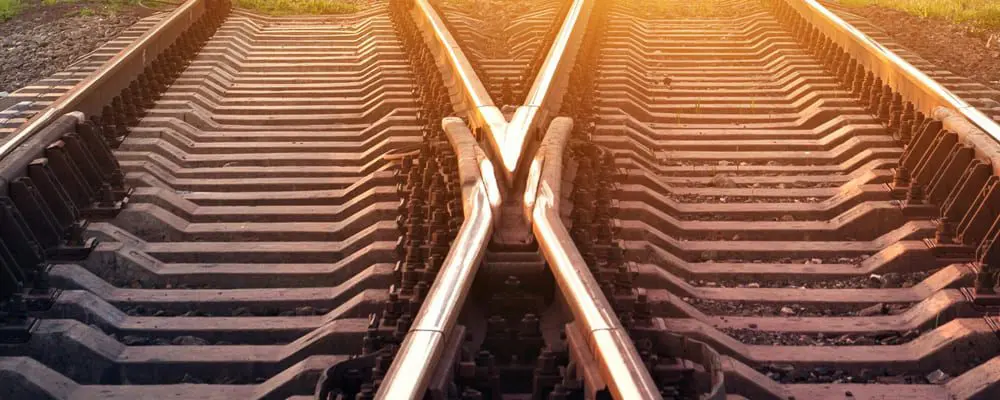 rail crossing rail crossing