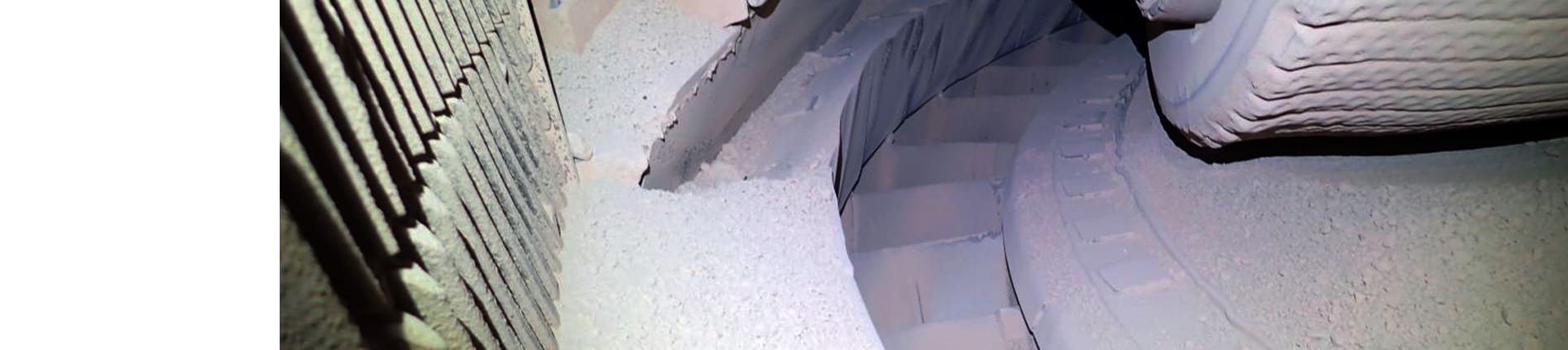 Air flow and dam rings