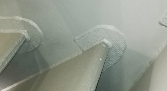 Rotor et casing de ventilateur