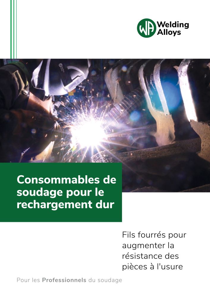 Consommables de soudage pour le rechargement dur