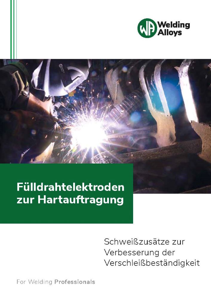 Fülldrahtelektroden zur Hartauftragung