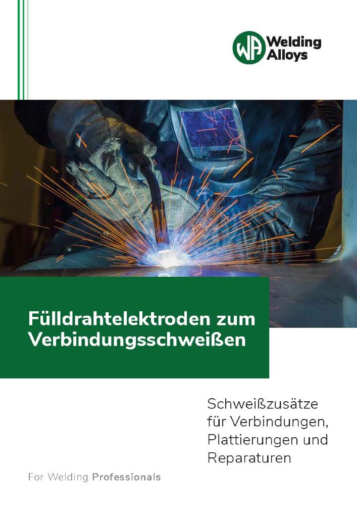 Fülldrahtelektroden zum Verbindungsschweißen